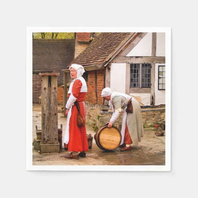 OLD ENGLAND NAPKIN (Front)