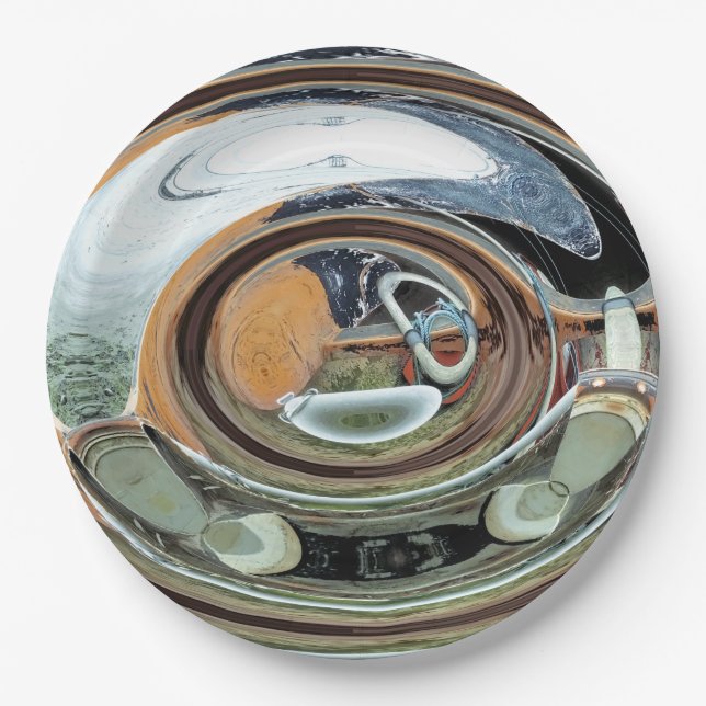 OLD ENGLAND PAPER PLATE (Front)