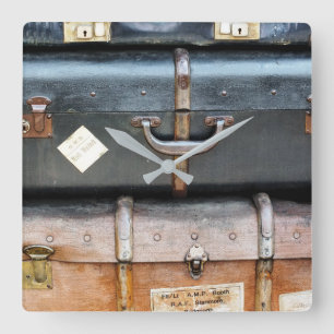 OLD ENGLAND SQUARE WALL CLOCK