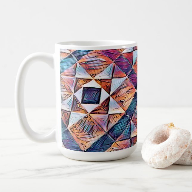 OLD ENGLAND TILED FLOOR COFFEE MUG (With Donut)