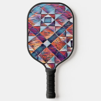 OLD ENGLAND TILED FLOOR PICKLEBALL PADDLE