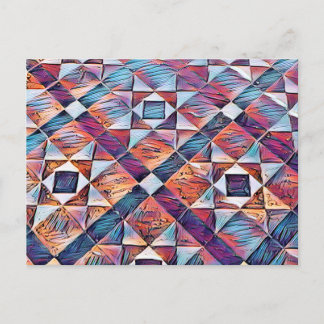 OLD ENGLAND TILED FLOOR POSTCARD