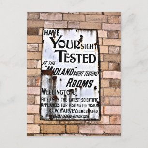 OLD ENGLAND VINTAGE SIGN POSTCARD