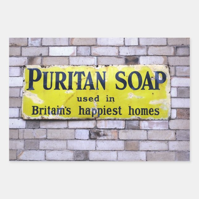 OLD ENGLAND WRAPPING PAPER SHEET (Front)