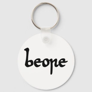 Old English Beer Key Ring