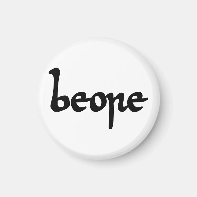 Old English Beer Magnet (Front)