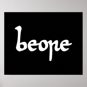 Old English Beer Poster