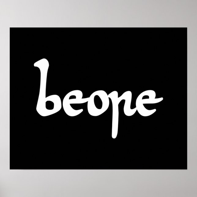 Old English Beer Poster (Front)