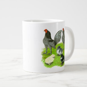 Old English Blue Game Family Large Coffee Mug