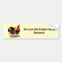 Old English Game Bantam:  BB Red