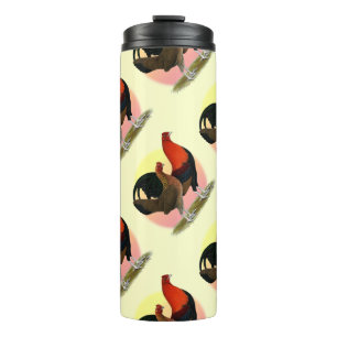 Old English Game Bantam: BB Red Thermal Tumbler