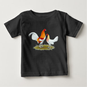 Old English Game Bantam: Red Pyle Baby T-Shirt