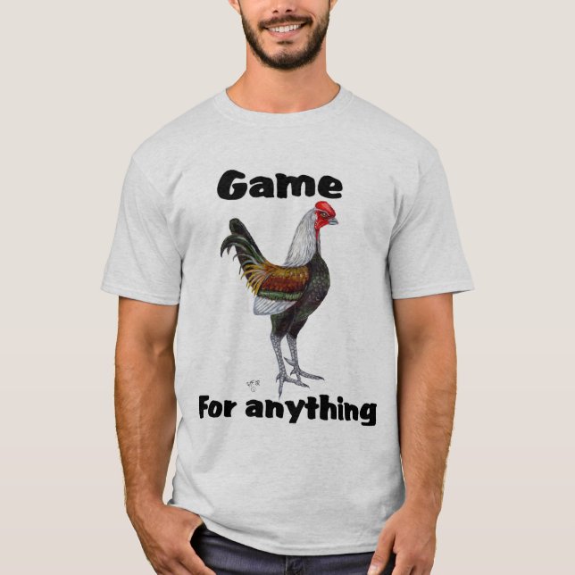 Old English Game Bantam Tshirt (Front)