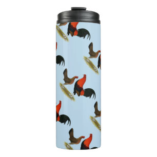 Old English Game Bantams: BB Red Pair Thermal Tumbler