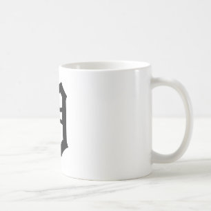 Old English Letter D Coffee Mug