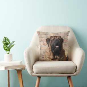 old english Mastiff Cushion