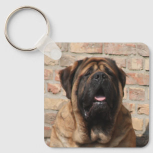 old english Mastiff  Key Ring