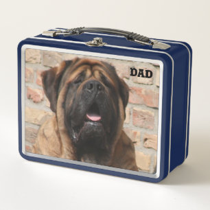 old English Mastiff Metal Lunch Box