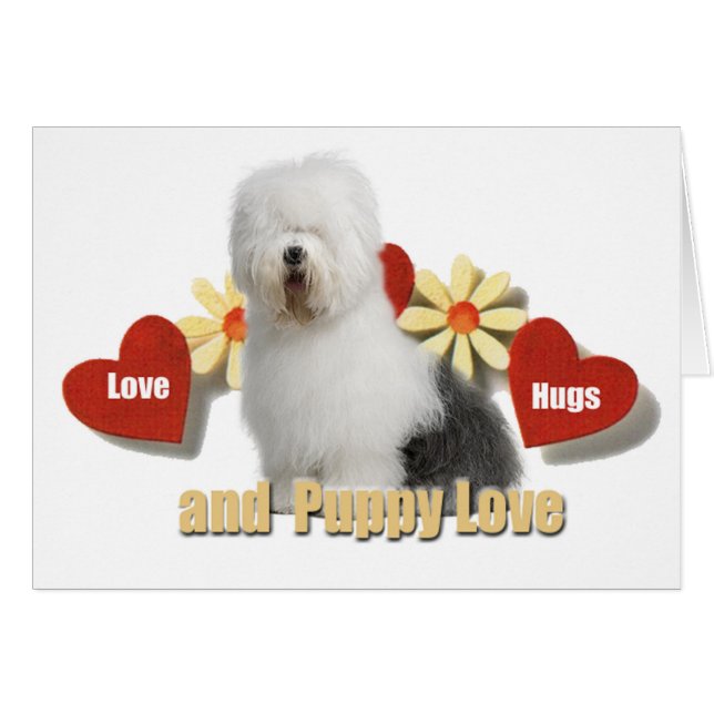 Old English Sheepdog (Front Horizontal)