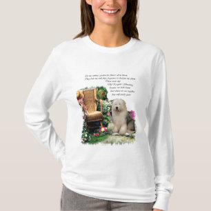 Old English Sheepdog Art Gifts T-Shirt