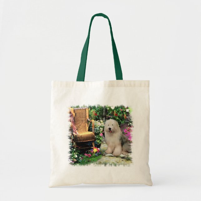 Old English Sheepdog Art Gifts Tote Bag (Front)