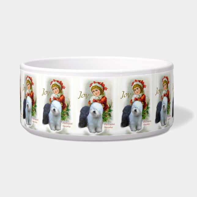 Old English Sheepdog Christmas   (Front)