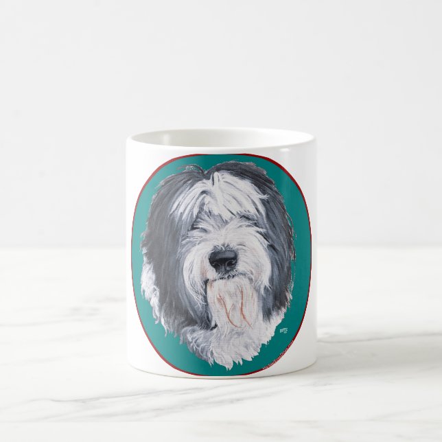 Old English Sheepdog Coffee Mug (Center)