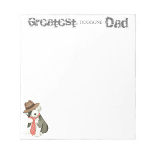 Old English Sheepdog Dad Notepad