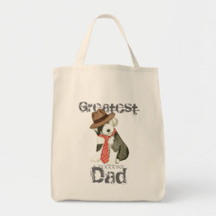 Old English Sheepdog Dad Tote Bag
