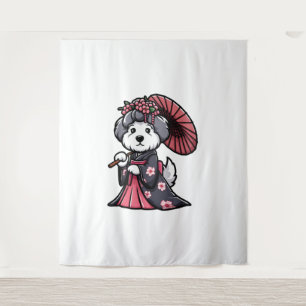 Old English Sheepdog Dog Kimono Tapestry