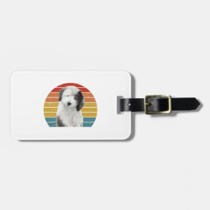 Old English Sheepdog Gifts For Vintage Dulux Dog S Luggage Tag