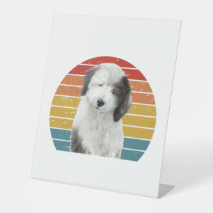 Old English Sheepdog Gifts For Vintage Dulux Dog S Pedestal Sign