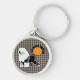 OLD ENGLISH SHEEPDOG KEY RING