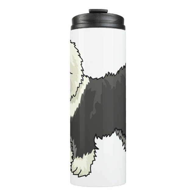 Old English sheepdog my friend  Thermal Tumbler (Front)