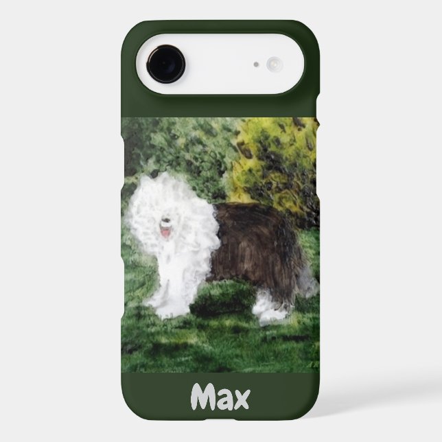 Old English Sheepdog Painting (Back)