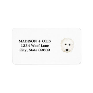 Old English Sheepdog Return Address Labels