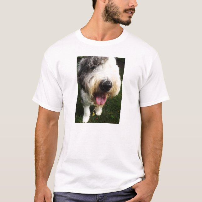 Old English Sheepdog Shirt - Big Nose (Front)