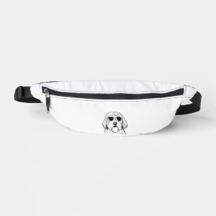 Old English Sheepdog Sketch Drawing Art Dog Lover Bum Bags