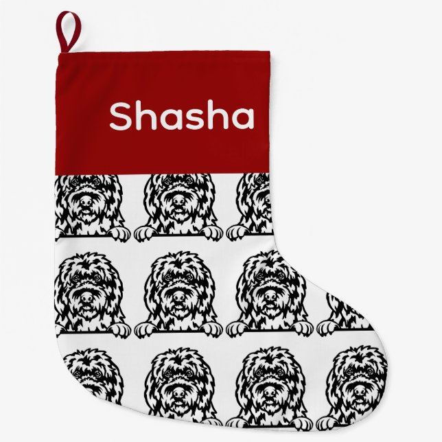 Old English Sheepdog socks  Customised dog Socks - (Front)