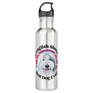 Old English Sheepdog Spaniel funny quote 710 Ml Water Bottle