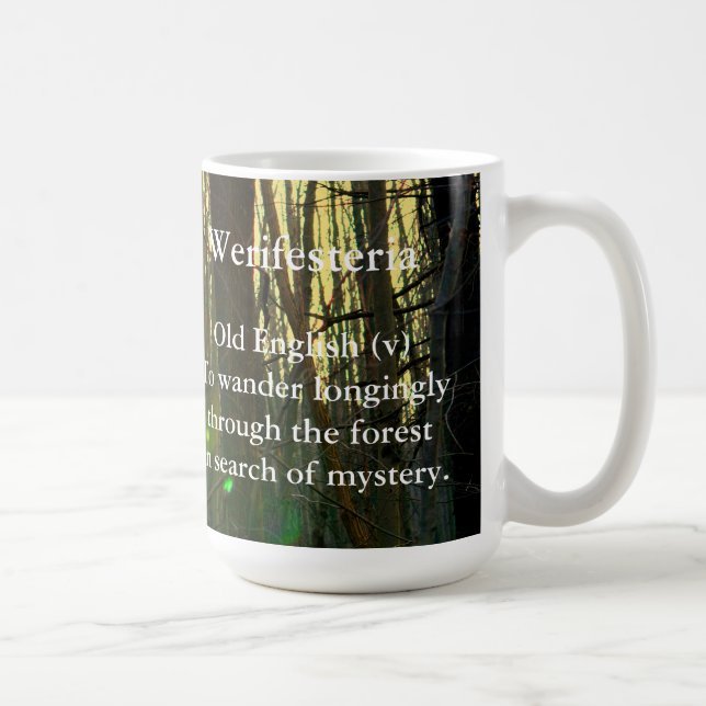 Old English-Werifesteria Coffee Mug (Right)
