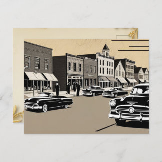 old era holiday postcard