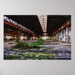 old factory poster