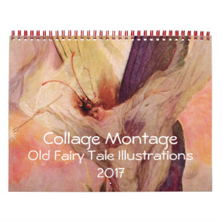Old Fairy Tale Vintage Art Illustrations Calendar