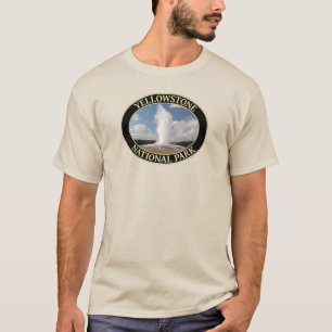 Old Faithful Geyser at Yellowstone National Park T-Shirt