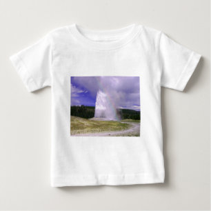 Old Faithful in Yellowstone National Park Baby T-Shirt