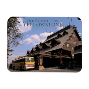 Old Faithful Inn Yellowstone National Park Magnet