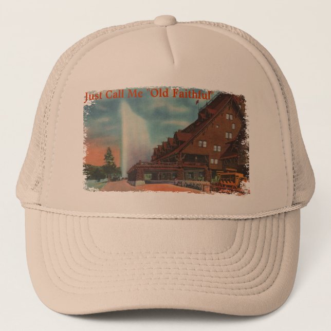 Old Faithful Trucker Hat (Front)