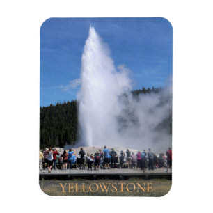 Old Faithful Yellowstone National Park Magnet