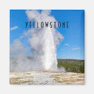 Old Faithful Yellowstone National Park Magnet